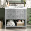 Meuble-lavabo 36 po avec lavabo encastré-100914204