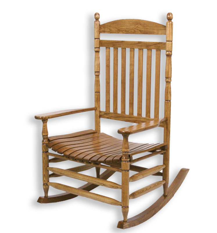 Chaise berçante en bois massif , Érable