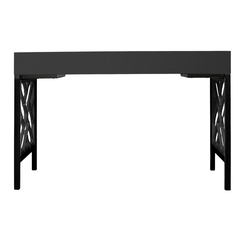 Chippendale Writing Desk, Black