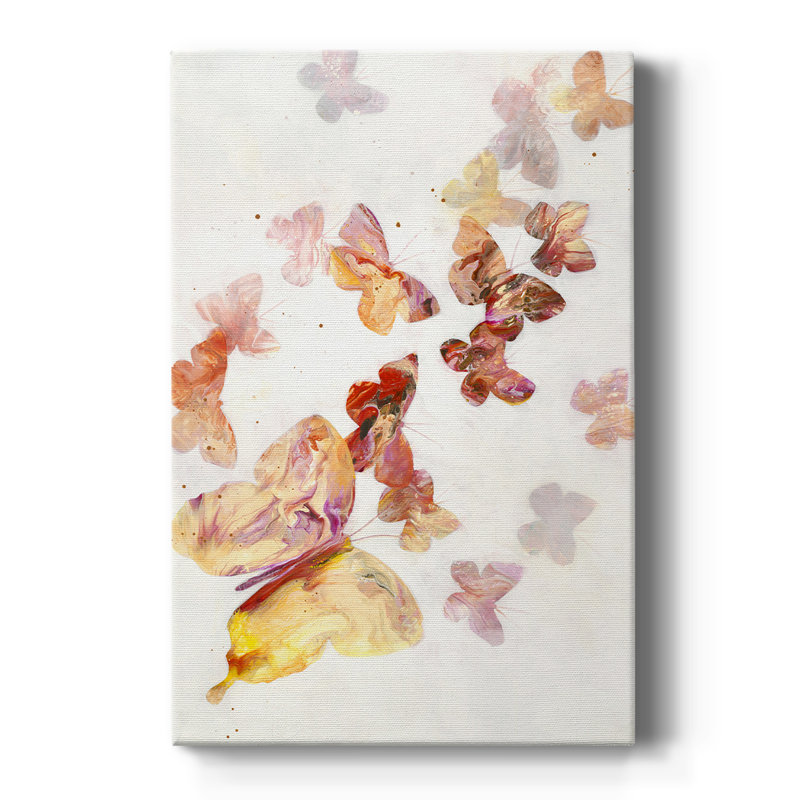 «All a Flutter» - galerie Cavas sur mesure, H 12 po x l 8 po