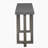 Geometric Design Console Table with Solid Pine Legs, Ideal for Entryway, Hallway, Living Room, and Bedroom Decor-496671497