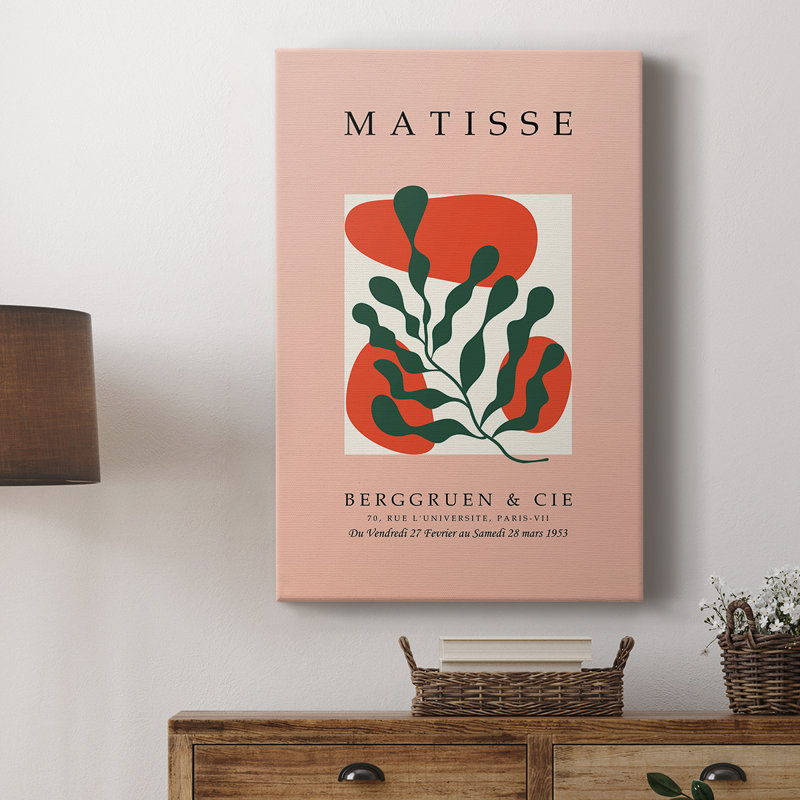 Matisse Cccxxix, reproduction d'art encadrée, H 18 po x l 12 po