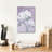 Epic Graffiti 'Elegant Hydrangea Purple'  by Katrina Pete Canvas Wall Art-106415943