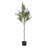 66" Artificial Olive Tree With Pot