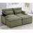 Free-combined Sectional Convertible Sofa Bed Loveseat Sofa-1380552486