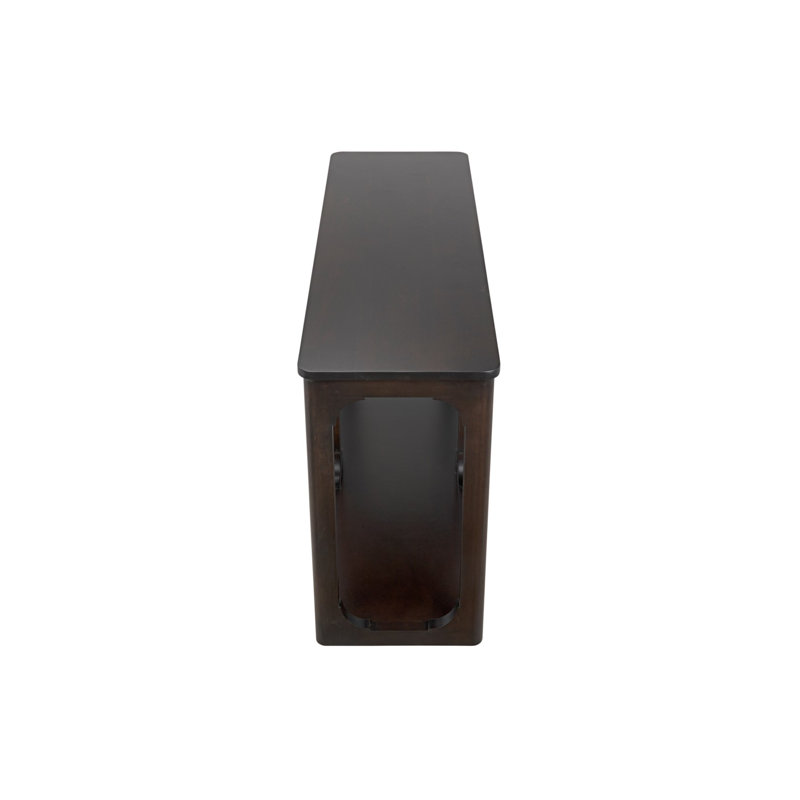 Gimso 60'' W Solid Wood Console Table, Espresso
