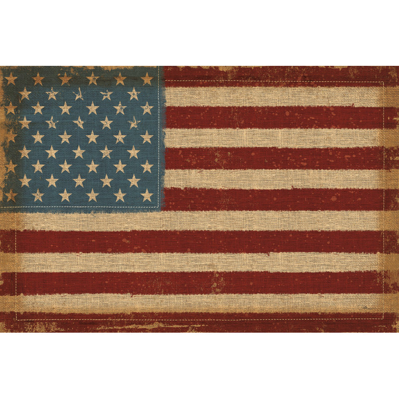 " USA Strong " by Pela Studio, 8" H x 12" W x  1.25" D