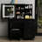 Awilda 39.4'' Wide Makeup Vanity Set with Stool and LED Mirror-1663773366