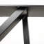 Florian Oak Metal Base Dining Table-1129207790-1129207788