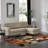 Machine Washable Modern Abstract Floral Area Rug Non-Slip Backing Black/Brown/Beige Indoor Carpet for Living Room, Bedroom, Hallway Runner-1799906347-1799906346