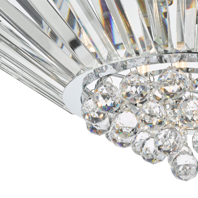 Azelle Cyrstal Flush Mount