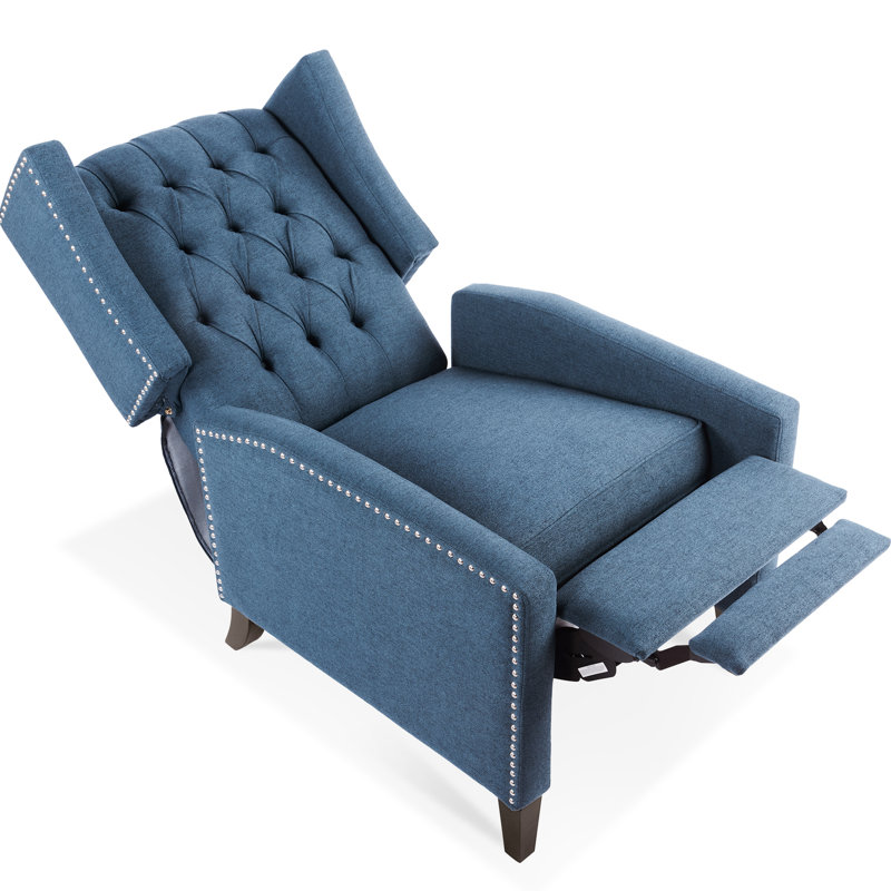 Fauteuil inclinable manuel, Bleu