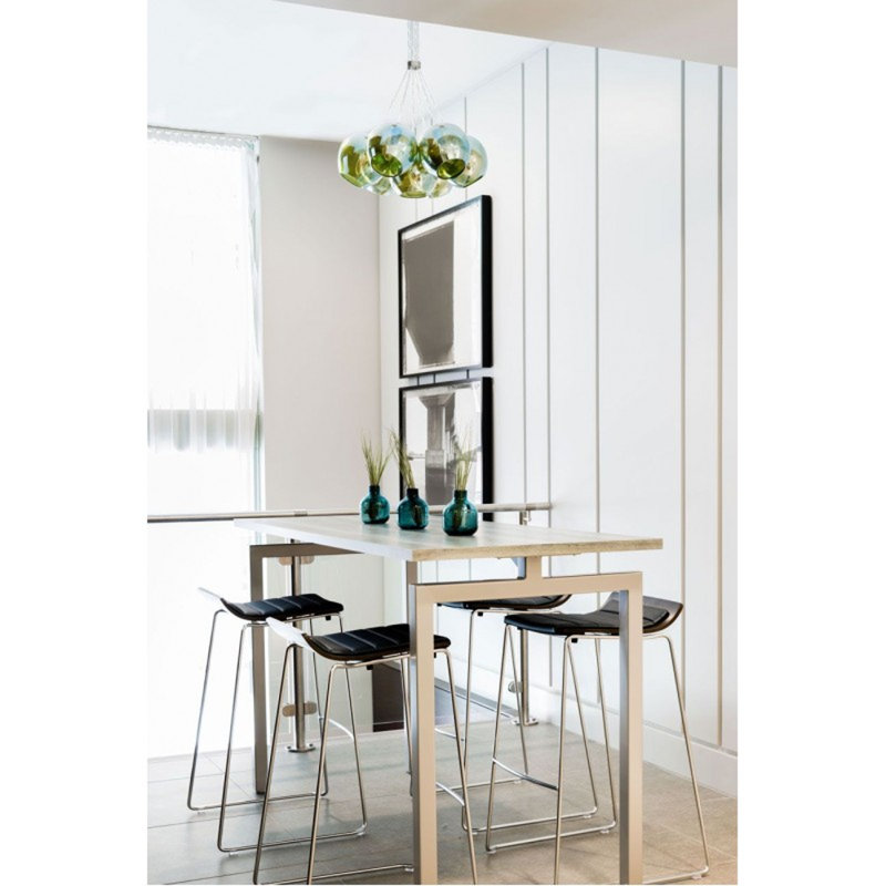 Lustre à 5 lumières Murana, H 25 po x l 25 po x P 25 po