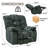43.3'' Wide Power Lift Assist Recliner with Heat, Massage & USB/Type-C Ports – Microfiber Upholstery-344451591