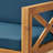 ALCOVE LSHAPE SOFA SET,TEAK