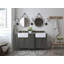 Ensemble de meuble-lavabo double 60 po Adeline-36985600