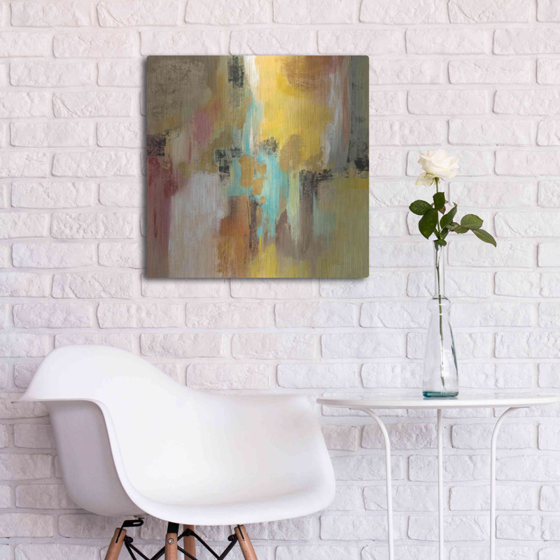 Brayden Studio® «Retro Moment» par Silvia Vassileva, art mural en métal, H 24 po x l 24 po