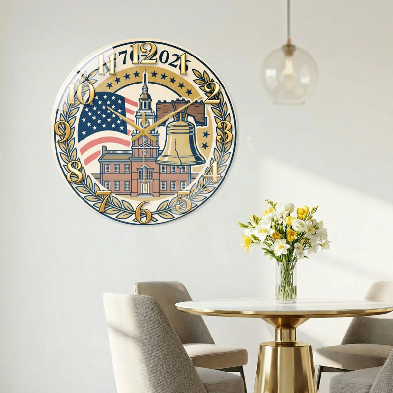 American Heritage USA 250th Anniversary Merchandise Modern, 40 x 40 cm (15,7 x 15,7 pouces)