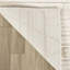Tapis paillasson d'intérieur moderne beige crème.-1879020243