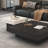 Light luxury square stone slab coffee table