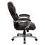  Fauteuil de bureau ergonomique pivotant à haut dossier avec siège superposé-30773517