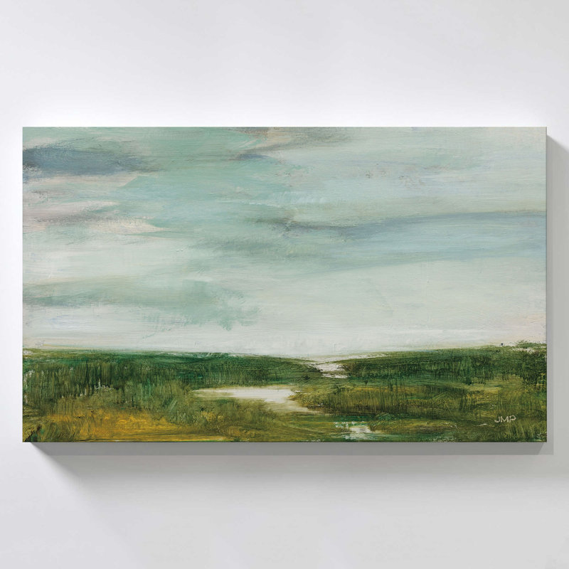 "The Path of Water" par Julia Purinton, reproduction sur toile, H 18 po x l 30 po