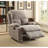 Grey Recliner With Cup Holder