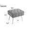 Fauteuil en velours capitonné l 28,4 po-2102416630