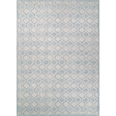 Hand Tufted Wool Geometric Indoor Rug