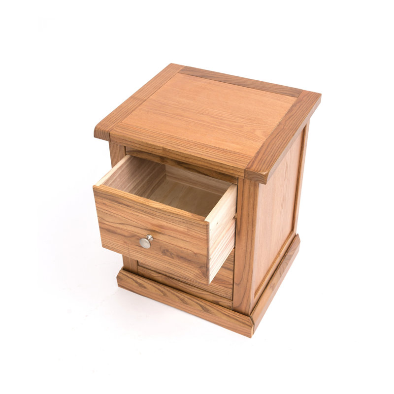 Rippeon 45cm W Solid + Manufactured Wood Bedside Table