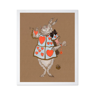 Alice au pays des merveilles - lapin blanc