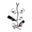 Branche de 6 bouteilles Wild Rose Design