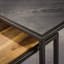 Faustino solid wood coffee table set