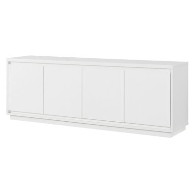 Timeo Unfinished TV Stand for TVs up to 75"