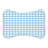 Tan Pink Blue - 1 Piece Bone Shape Feeding Mat