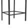 Norka Aunson Upholstered Counter Height Stools with Metal Frame