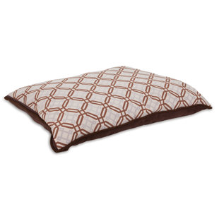Geometric Polyester Pet Bed