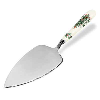 Spode Christmas Tree Cake Knife/Server 10"