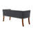 Sabrina Fabric Upholstered Bench with Rubberwood Legs-90547680