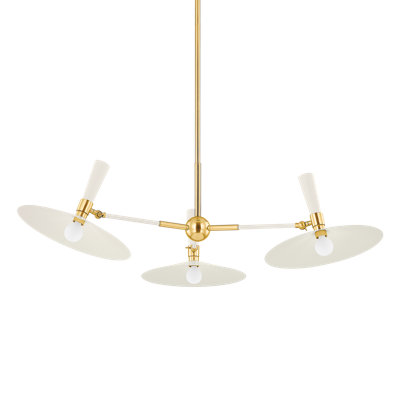 Lustre d'extérieur 3 lumières Milena par Tali Roth x Mitzi