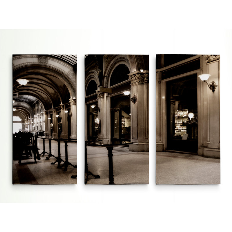 «In the City of Vienna», reproduction de photo à multiples images sur toile tendue avec châssis, 24 po x 36 po