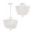 4 - Light Dimmable Empire Chandelier
