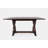 Paloalto 6 - Person Extendable Trestle Dining Set-703208448