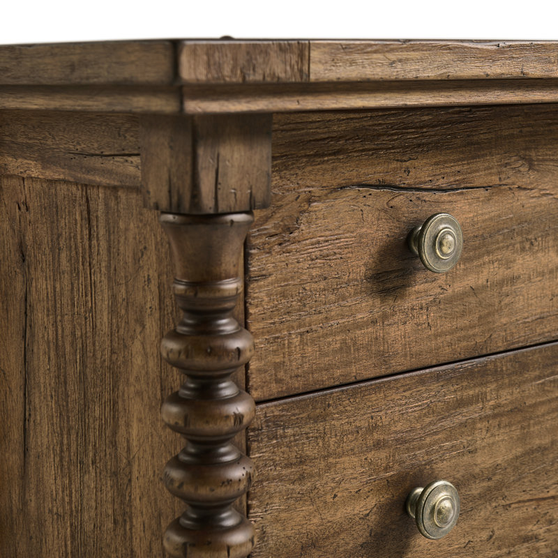 Tamarisk 3 - Drawer Solid Wood Nightstand