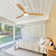 Jaustin 52'' Ceiling Fan with LED Lights