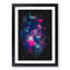 Many Jellyfish Paint Splash - Framed Print-56922849-56922853