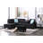 Rivet - Trimmed L - shaped Sofa