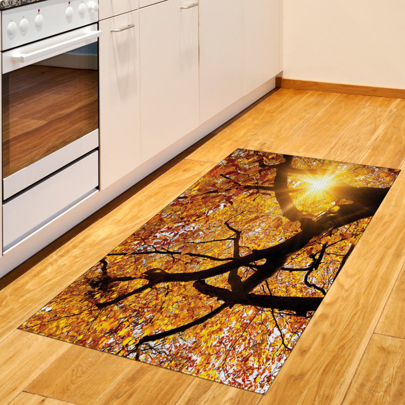 Nature High Density Long Fiber Poly Threads Decorative Area Rug Carpet, Rectangle 2'7" x 5'