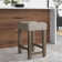 Locust Grove Upholstered Counter Stool with Solid Wood Frame