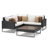 Sameko 5 - Person Patio Conversation Set with Sunbrella® Cushions-1245862568-1287484729
